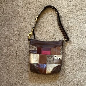 Coach limited edition patchwork purse